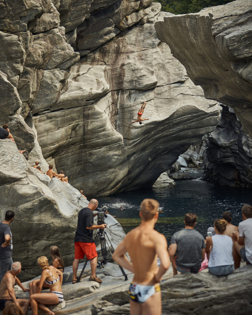 © Tom Farmer, 'From the series The Cliff Divers of Ponte Brolla'